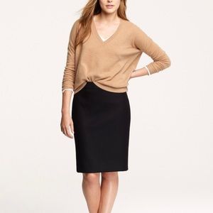 J.Crew No. 2 pencil skirt wool
